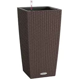 Вазон Lechuza Cubico Cottage 30 мокко (15225)