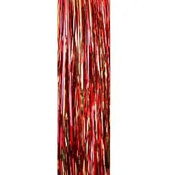 Мішура Novogod'ko Блискучий дощ для створення фотозони 50х270 см червона із золотим (980453)