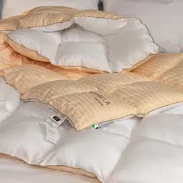 Ковдра пухова MirSon Carmela 032 полуторна 205x140 бежева (2200000003881) - мініатюра 5