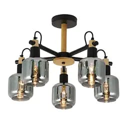 Люстра Ardero BL1450-1 DENVER під лампу чорний