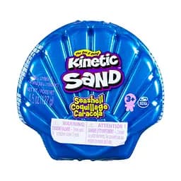 Кинетический песок Kinetic Sand Ракушка, голубой, 127 г (71482B)