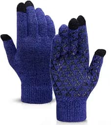 Рукавички для сенсорних екранів ArmorStandart Melange Blue/Black size XL (ARM59873)