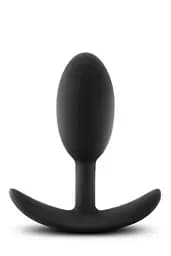 Анальная пробка Anal Adventures Platinum 10.1 см (черный)
