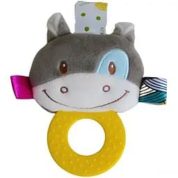 Брязкальце-прорізувач Lindo Бегемот (8087 бегемот)