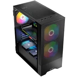Корпус LogicConcept ARYA MESH+GLASS ARGB fans 2x140mm+1x120mm BLACK без БЖ ATX - мініатюра 9