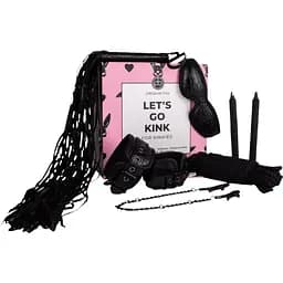 BDSM набор Dream Toys Pleasure Box Lets Go Kink 7 шт. черный