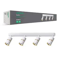 Спот Ardero ML312-4 BAMBOO під лампу білий золото