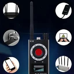 Антижучок, детектор жучків і прихованих камер, детектор прослушки I-Tech K18 (100568-1) - мініатюра 4