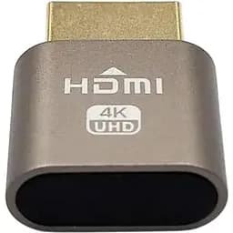 Эмулятор монитора, виртуальный дисплей, адаптер GRAND HDMI 4K, заглушка