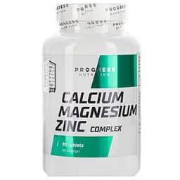 Мінеральний комплекс Progress Nutrition Calcium Magnesium Zinc 90 капсул
