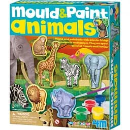 Набор для создания магнитов из гипса 4M Mould & Paint Зоопарк (00-04775)