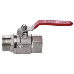 Кран кульовий прямий Selba 1 1/4″ ЗВ КР SL1505 - мініатюра 2