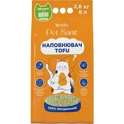 Наповнювач ModeS Tofu PetSanit яблуко 2.6 кг