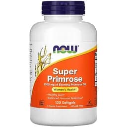 Натуральна добавка Now Олія примули вечірньої 1300 мг 120 желатинових капсул