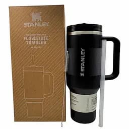 Термокухоль Stanley Quencher ProTour Flip Straw Tumbler з неіржавкої сталі Black 1,18 л KT7001926