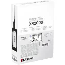 Портативний SSD Kingston 2TB USB 3.2 Gen 2x2 Type-C XS2000 - мініатюра 6