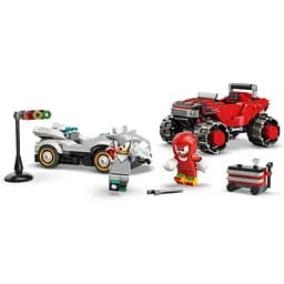 Конструктор LEGO Sonic the Hedgehog Автомобіль Сільвера vs. монстр вантажівки Наклза 378 деталей (77118) - мініатюра 6