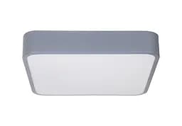 Люстра стельова LED Levistella 752L69 GRAY, 48W, колір 3000K, сірий метал, білий акрил, сучасний стиль