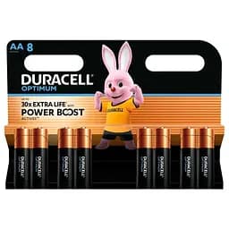 Батарейка Duracell LR6/AA OPTIMUM (8шт)