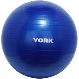 Фітбол York Fitness 65см синій + насос