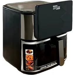 Аэрогриль Zepline ZP-00236 на 12л с сенсорным управлением на 2 ТЭНа 4200Вт Черный