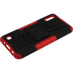 Чохол-накладка Toto Dazzle Kickstand 2 in 1 Case Samsung Galaxy A10 Red - мініатюра 5