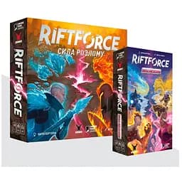 Настільна гра Geekach Games Riftforce. Сила розлому з доповненням Поза межами (укр.) (GKCH069RF+1)