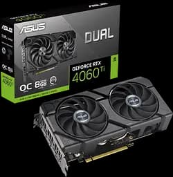 Видеокарта GeForce RTX 4060 Ti 8GB Asus Dual EVO OC (DUAL-RTX4060TI-O8G-EVO) Б/У