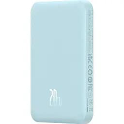 Зовнішній акумулятор Baseus Magnetic Bracket Mini 5000mAh 20W Blue P10022107313-00 [117953] - мініатюра 4