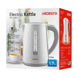 Електрочайник Ardesto EKL-F17WG 1.7 л 2150 Вт біло-сірий - мініатюра 6