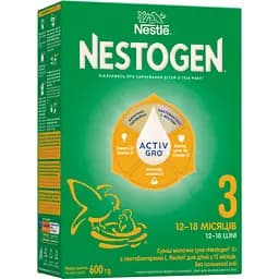 Набір сухої молочної суміші Nestogen 3 з лактобактеріями L. Reuteri 1.2 кг (600 г x 2 шт.) - мініатюра 2
