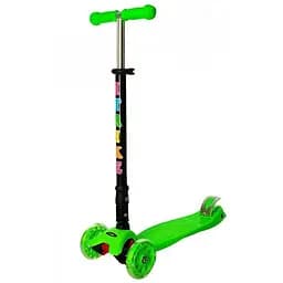 Самокат iTrike Maxi JR 3-003-1-GR зеленый (24031)