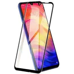 Стекло на экран Full Glue Ceramics Anti-shock Glass Xiaomi Redmi Note 9S/9 Pro черное