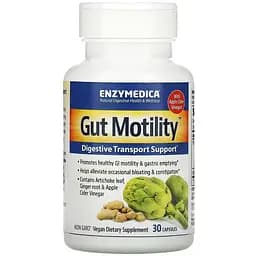 Натуральна добавка Enzymedica Gut Motility, 30 капсул