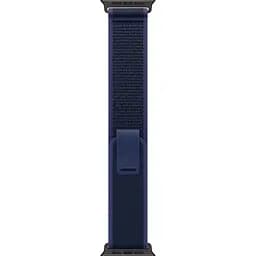 Смарт-годинник Apple Watch Ultra 2 49mm Black Titanium Case with Blue Trail Loop M/L (MYTJ3+MYQ83) [114888] - мініатюра 3
