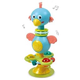 Погремушка 45712 "Занимательный птенчик" TK Group с присоской, мелодиями и песнями на украинском языке