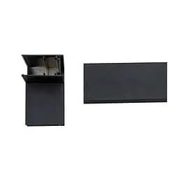 Соединитель Brille горизонтальный угловой для шинопровода HD-29L/B BK