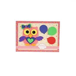 Набір для творчості Аплі Краплі Аплікація-листівка Сова (АЛ-03)