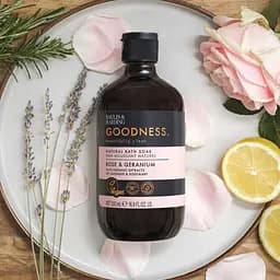 Піна для ванни Baylis & Harding Goodness Rose & Geranium 500 мл - мініатюра 3