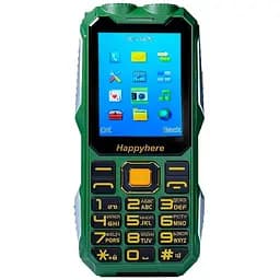 Телефон Tkexun Q8 Happyhere F99 green Limited Edition