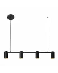 Подвесной светильник, люстра Goldlux 326171 Maribel GU10 4x10W IP20 Черный