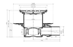 Трап для душу Pestan Confluo Standard Plate-1 2в1 15x15 см 30412 - мініатюра 5
