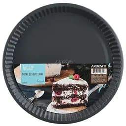 Форма для выпечки Ardesto Tasty baking круглая 31х3 см темно-серый (AR2303T)