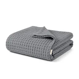 Плед-покривало Cosas Greek Waffle Shadow вафельне 75х95 см (Blanket_37Shadow_GreekWaffle_75x95)