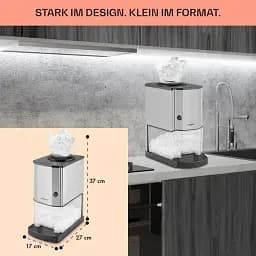Подрібнювач для льоду KLARSTEIN Ice Crusher сірий (10028440) - мініатюра 5