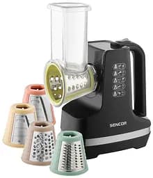 Sencor Мультирізка стаціонарна, 150Вт, 5 насадок, чорний