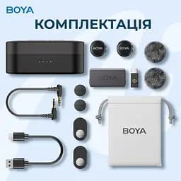 Мікрофон Boya LINK 3-02 Type-C/TRS Black (LINK 3-02) - мініатюра 12