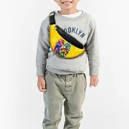 Сумка-бананка детская супер марио "Super Mario" 32х15см сумка через плечо для мальчика (00547)