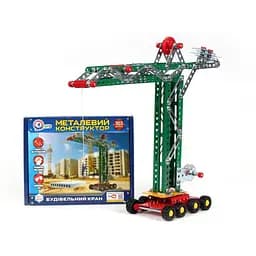 Конструктор металлический ТехноК Строительный кран 4838