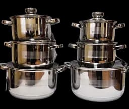 Набір каструль з кришками Bohmann BH 1275 N, 12 предметів - мініатюра 3